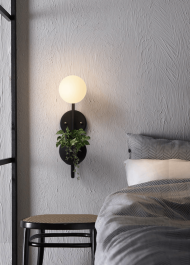 Savoy Wall Lamp, Planter & Organizer - Image 9