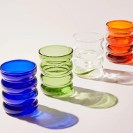 Colorful Bubble Glass Cups - Image 5