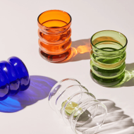 Colorful Bubble Glass Cups - Image 2