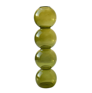 Crystal Glass Bubble Vase - Image 12