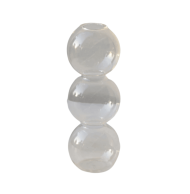 Crystal Glass Bubble Vase - Image 15