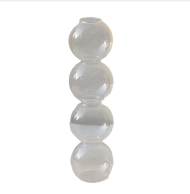Crystal Glass Bubble Vase - Image 14