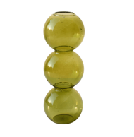 Crystal Glass Bubble Vase - Image 16