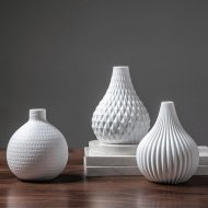 Textured Raindrop Vases - Image 6
