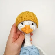 Newborn Goose Crochet Pattern - Amigurumi Baby Goose newborn goose crochet pattern — photo 7