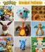 92in1 Pokémon Inspired Amigurumi Pattern — 92in1 pokémon inspired crochet pattern