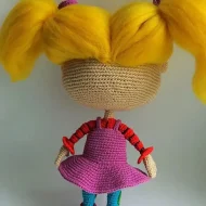 Angélica Pickles Amigurumi Crochet Pattern - Adorable Rugrats DIY Crochet Guide for Beginners angélica pickles