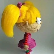 Angélica Pickles Amigurumi Crochet Pattern - Adorable Rugrats DIY Crochet Guide for Beginners angélica pickles