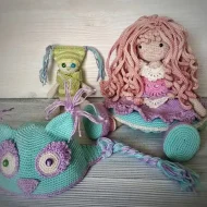 Amigurumi crochet doll pattern Ariella amigurumi crochet doll pattern — photo 3