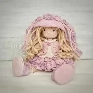 Rose Crochet Doll Pattern — rose crochet doll pattern