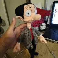 MR Bean and teddy Pattern amigurumi mr bean and crochet pattern — photo 4