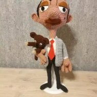 MR Bean and teddy Pattern amigurumi mr bean and crochet pattern — photo 6