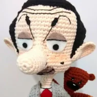 MR Bean and teddy Pattern amigurumi mr bean and crochet pattern — photo 2