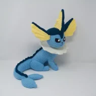 Adorable Vaporeon Crochet Pattern: Easy Step-by-Step Guide for Pokémon Fans vaporeon crochet pattern — photo 3