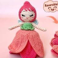 Reversible Tulip Fairy Amigurumi Pattern - Flower Crochet Pattern reversible tulip fairy crochet pattern — photo 2
