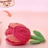 Reversible Tulip Fairy Amigurumi Pattern - Flower Crochet Pattern reversible tulip fairy crochet pattern — photo 3