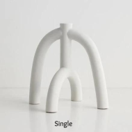 Scandi Curves Taper Candle Holders - Image 7