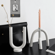Scandi Curves Taper Candle Holders - Image 3