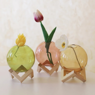Mini Glass Bubble Vase - Image 8