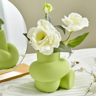 Modern Knot Ceramic Vase - Image 2