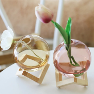 Mini Glass Bubble Vase - Image 4