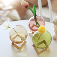 Mini Glass Bubble Vase - Image 3