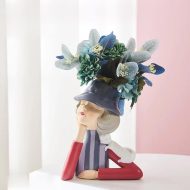 Lady Head Vase - Image 4