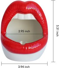Pucker Up Lips Ceramic Planter - Image 16
