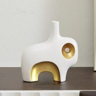Abstract in Gold Vases - Image 6