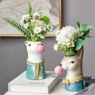 Bubblegum Animal Vase - Image 24