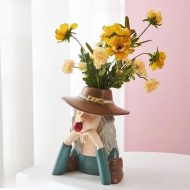 Lady Head Vase - Image 11