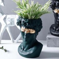Ceramic David Bust Planter Vase Statue - Image 11
