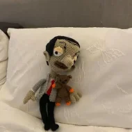 MR Bean and teddy Pattern amigurumi mr bean and crochet pattern — photo 5