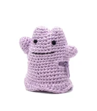 Ditto reversible crochet pattern — the hidden zip that lets the Ditto plush turn inside out