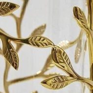 Golden Leaf Vase - Image 6