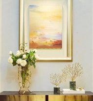 Golden Leaf Vase - Image 10