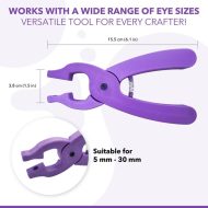 Safety Eye Pliers for Amigurumi — safety eye pliers