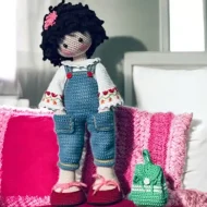 Krutoys Doll River & Esja Crochet - Amigurumi krutoys doll river crochet pattern — photo 2