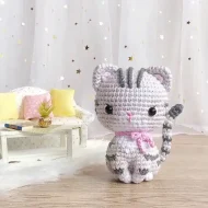 Kitten Girl Amigurumi Crochet Patterns - 3 in 1 Bundle kitten girl amigurumi crochet pattern — photo 3