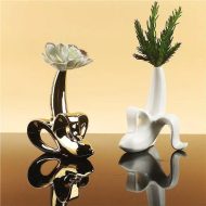 Ceramic Peeled Banana Flower Vase - Image 2