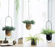 Halo Metal Hanging Planter - Image 5