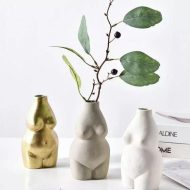 Feminine Curves Nude Female Ceramic Vase - Image 2