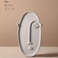 Abstract Face Ceramic Vase - Image 11