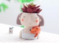Cheerful Plant Mom Planter - Image 10