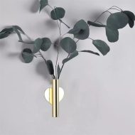 Modern Wall Mounted Metal Tube Vase - Image 6