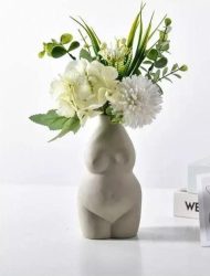 Feminine Curves Nude Female Ceramic Vase - Image 14