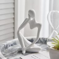 Abstract Thinker Figurine Sculpture - Image 26