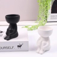 Little Human Ceramic Succulent Planter - Image 7