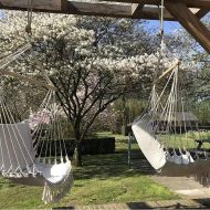 Handmade Macrame Hanging Hammock Swing Chair - Image 5