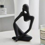 Abstract Thinker Figurine Sculpture - Image 25